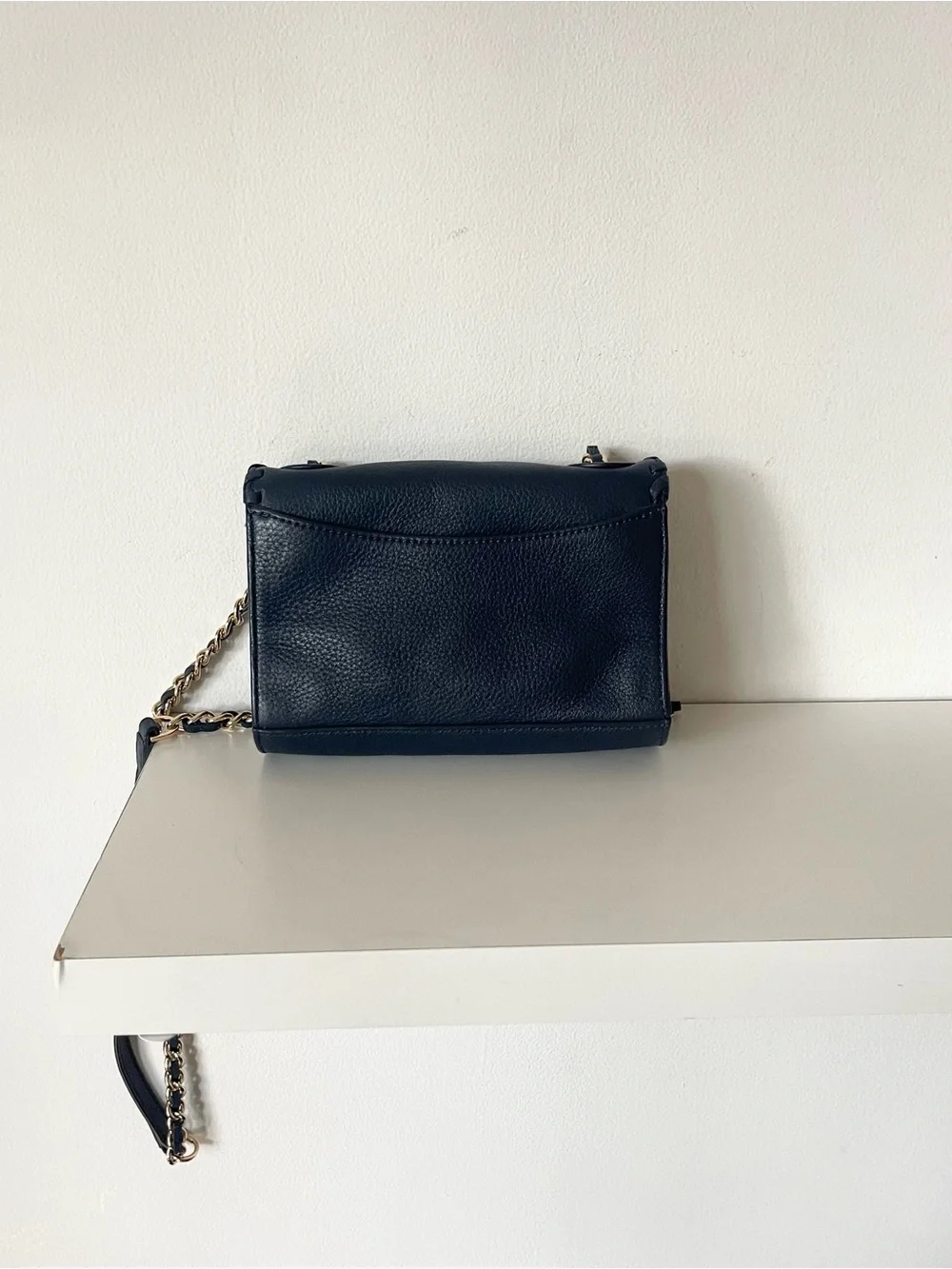 Tory Burch Navy Blue Crossbody Bag